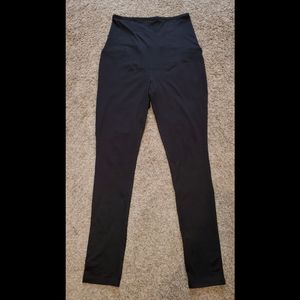 Isabel Maternity Leggings by Ingrid & Isabel Size S Black Full Belly Panel